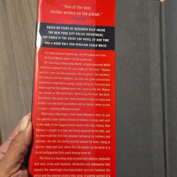 The Force by Don Winslow Hardcover Book - Picture 4 of 7